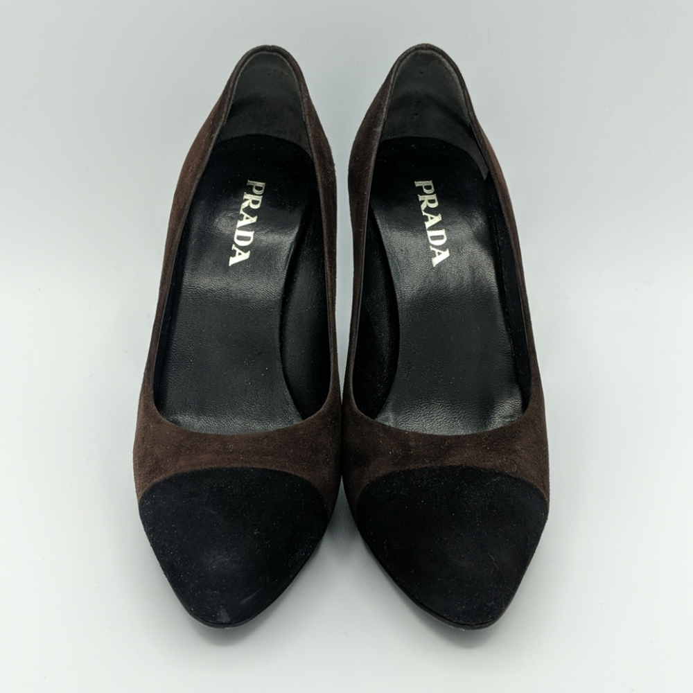 Prada Suede Pumps - Picture 2 of 9